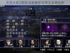 无双大蛇2系统深度解析与常见全面剖析