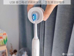 USB 接口电动牙刷刷尿孔，卫生清洁好帮手