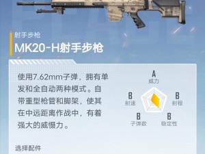 和平精英MK20H强度深度解析：探究其超强战斗能力