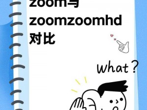 ZOOM与ZOOMZOOMHD对比;ZOOM 与 ZOOMZOOMHD 有哪些区别？