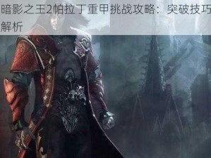 恶魔城暗影之王2帕拉丁重甲挑战攻略：突破技巧与战斗策略全解析