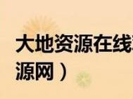 大地资源在线观看中文第二页，为何找不到？怎样解决？