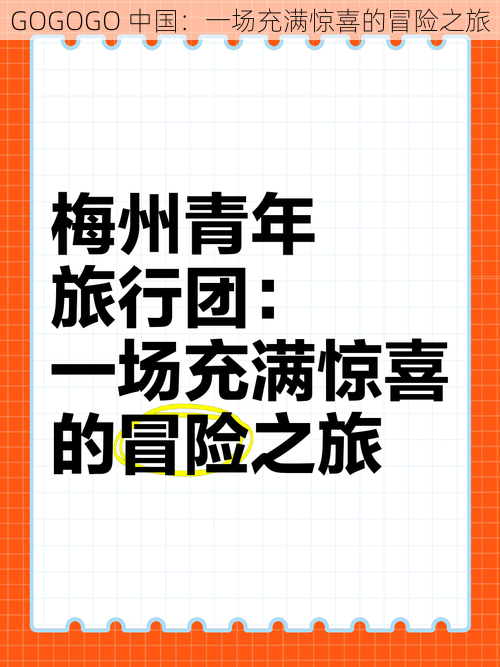 GOGOGO 中国：一场充满惊喜的冒险之旅