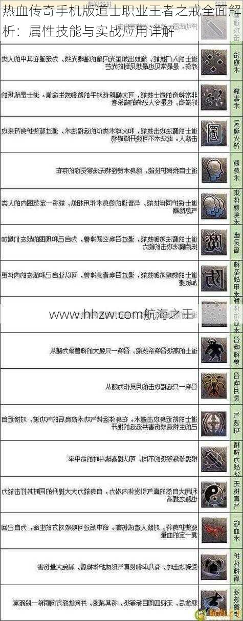 热血传奇手机版道士职业王者之戒全面解析：属性技能与实战应用详解