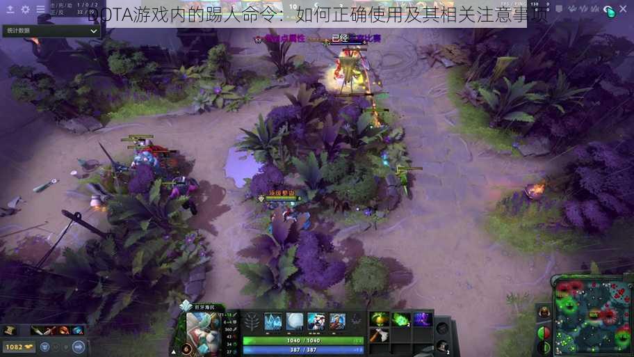 DOTA游戏内的踢人命令：如何正确使用及其相关注意事项