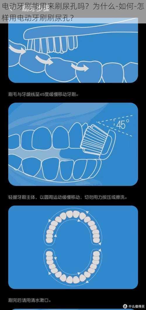 电动牙刷能用来刷尿孔吗？为什么-如何-怎样用电动牙刷刷尿孔？